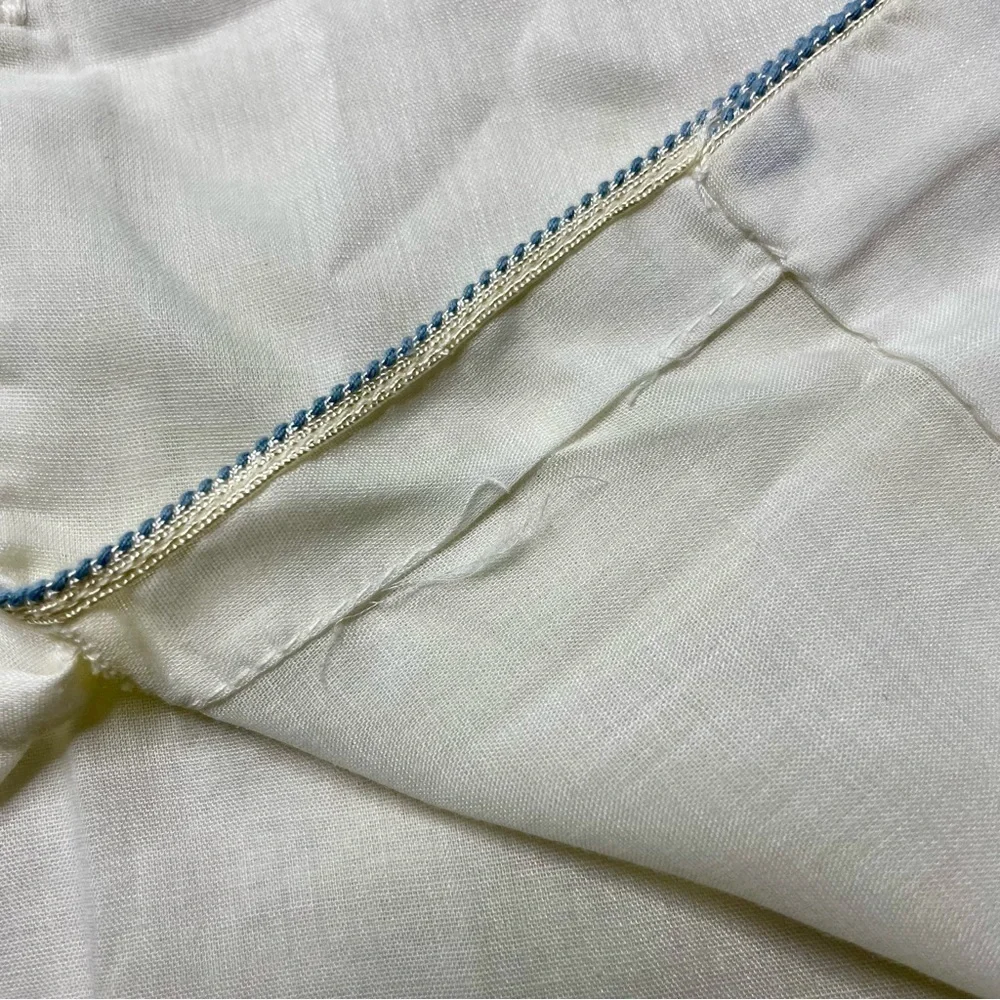 Vintage 1950s 50s Lullaby Set Bundle of Two Button Front Baby Daygowns in White